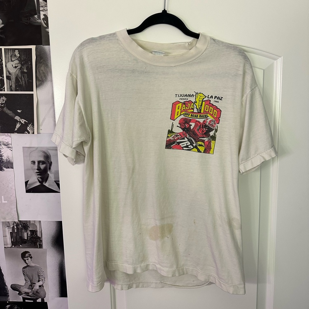 SIZE M - Vintage Motorcross Tee
